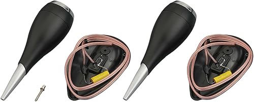 UTTASU Paire de tweeters supérieurs externes pour élever votre son Installation rapide à l'aide des supports fournis (25 cœurs 8Ω) - Poukt