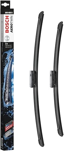 Bosch Balais d'Essuie–Glace Plats Aerotwin AM460S, Longueur: 530mm/450mm – 1 Paire de Balais avant - Poukt