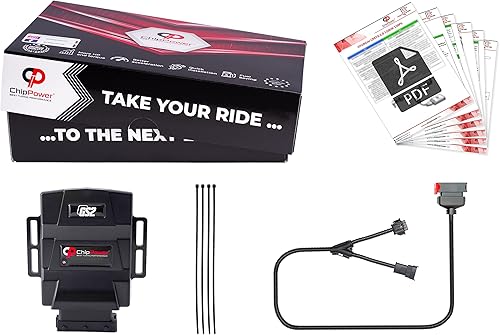 ChipPower Boitier Additionnel GS2 pour la voiture MINI F55 F56 Cooper/S 2013-2020 Chip Tuning Box de Plug&Drive Essence plus de puissance avec prise de voiture individuelle Tuningbox - Poukt