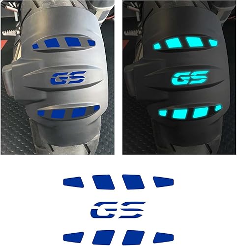3pcs Autocollants RÉFLÉCHISSANTS Compatible avec Motorrad R 1200 1250 GS Adventure Garde-Boue ARRIÈRE - Poukt