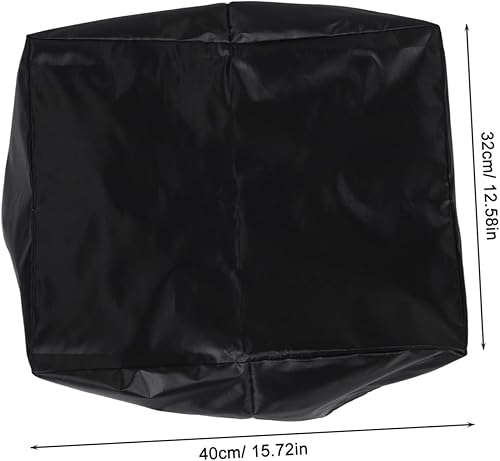 Vaguelly Housse De Protection Noire pour Borne De Recharge Électrique en Tissu Oxford pour Prise De Charge De Véhicule Électrique Panneau De Voiture - Poukt