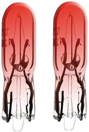 cyclingcolors 2x Ampoule T5 1.2 W 24V ROUGE camion fourgon voiture tracteur véhicule agricole - Poukt