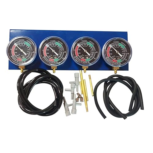 Faderr - Jauge de vide pour moto, jauge de synchronisation de vide, carburateur de carburant de moto et de synchronisation de carburant, outil de test de moto - Poukt
