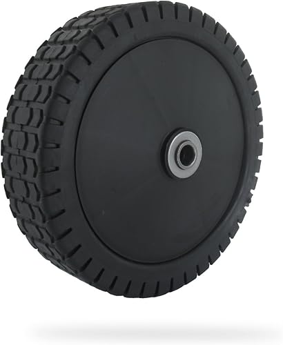 GREENSTAR - Roue Complète + Enjoliveur pour Tondeuse Honda - Roue de Traction Sur Roulement À Billes pour Remplacement Roue Originale Honda - Diamètre 200 mm/Alésage 12,75 mm - Poukt