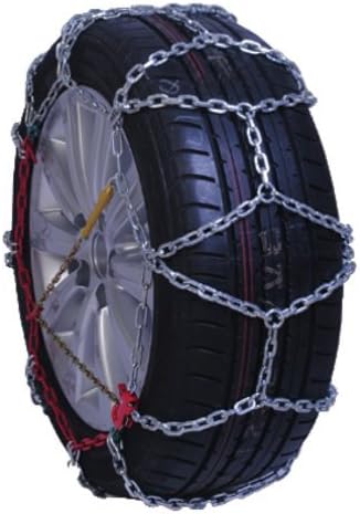 Chaînes à neige de 16 mm pour SUV 4 x 4 camping-car fourgonnettes – Groupe 24,5 – Dimensions 235/65 R16 – Homologuées ONorm 5117, TUV, GS - Poukt