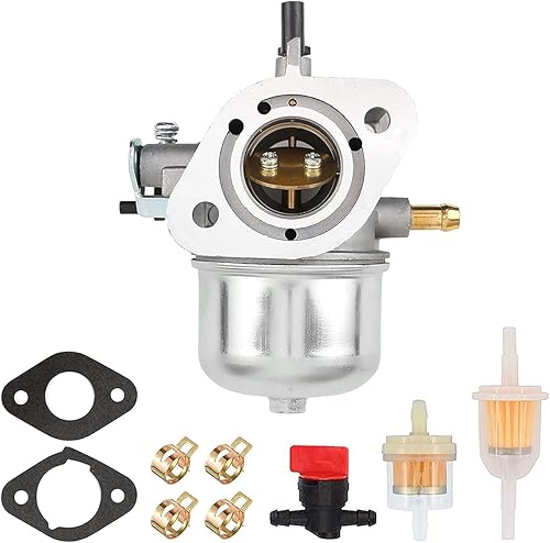 ZAMDOE 15003-7061 Remplacement du carburateur pour Kawasaki FH430V FH381V FH541V FS481V Moteur, remplace #15003-7047 15004-7057 15003-7107 15003-7054 carburateur, avec Joint et Filtre à Carburant - Poukt