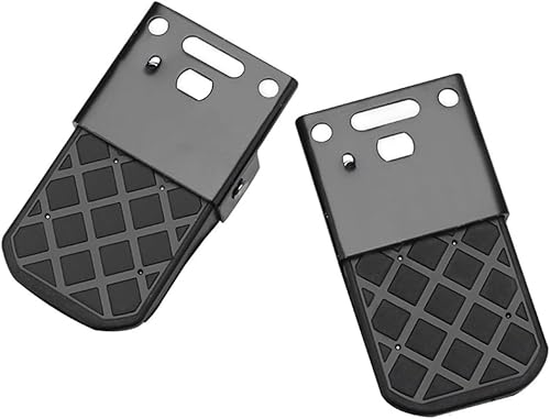 TOTMOX 2 repose-pieds en métal pour la plupart des VTT, repose-pieds pliables ATV repose-pieds passager arrière, noir - Poukt