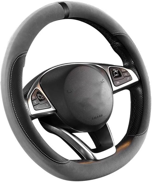 Caches Volant Couvre, pour Seat Ateca Couverture De Volant De Voiture Couverture Caches Housse Volant, Accessoires de Voiture, D Type-A - Poukt