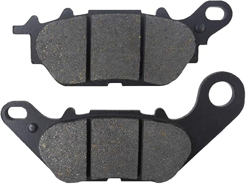 Road Passion Avant & Arrière Plaquettes de Frein Kit Compatible avec YAMAHA GPD 125 A - N-MAX/2DS1 2015 2016 2017 - Poukt
