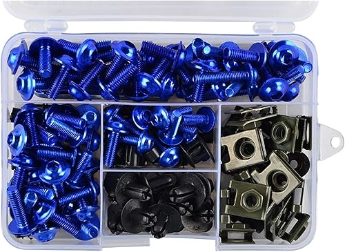 XIAOZHIWEN M5 M6 Boulons de carénage Complet Vis for Ducati 748 749 750ss 848 900ss 916 996 998 999 1098 1098S 1199 Durable (Color : Green) - Poukt