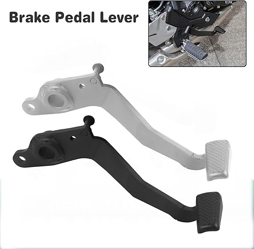Levier de Vitesse Pliant à Levier de Pédale / Convient for Kawasaki Ninja 650 Z650 EX650 ER650 Z 650 2017-2024 Repose-pieds de moto Repose-pieds Repose-pieds Pédale de frein à pied Levier de commande( - Poukt