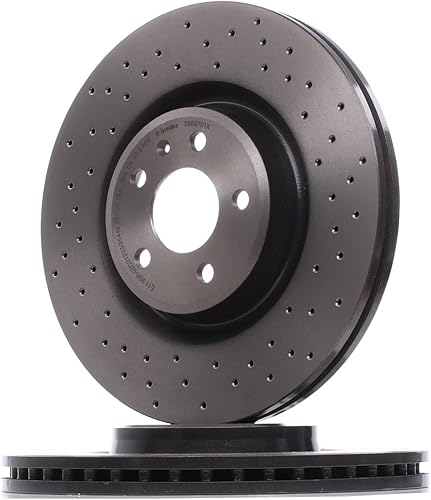 BREMBO 09.B970.1X 2x Disque de frein Avant Ø345mm Hauteur: 52mm Épaisseur: 30mm perforé/ventilé de l'intérieur - Poukt