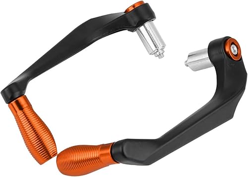 Lot de 2 protections de guidon de frein et d'embrayage de moto de 22 mm (orange) pour moto RC8paraleve + moto paraleve - Poukt
