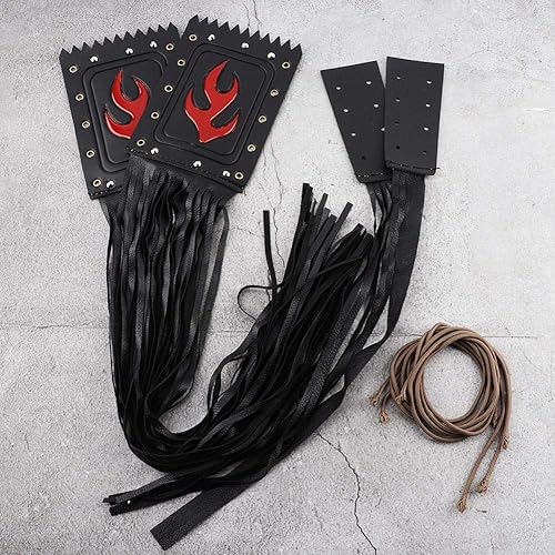 2 pcs Couvre Leviers, Keenso Universel Moto Guidon Couverture Gland Frange Poignée Grip Couvercle Guidon Levier Housse en Cuir Synthétique - Poukt