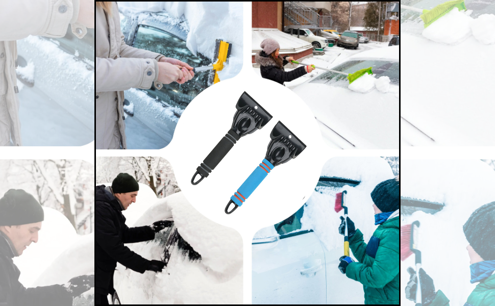 Grattoirs à Glace pour Pare-Brise de Voiture
