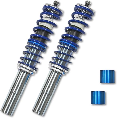 JOM 741088 Suspension combiné fileté BlueLine Réglables - Amortisseurs filetés - Tuning Kit Complet - Qualité Allemande - Poukt