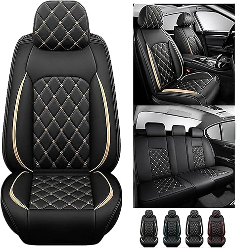 ZARUXCHA Housse Siege Voiture pour Seat Ateca FR 2016-2022 2023 2024 2025, Ensemble Complet de Housses Siege Auto Universel en Cuir, Compatible avec Les Airbags Latéraux, 5 Seats(B(Blue-Green)) - Poukt