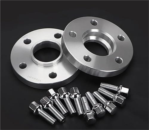 TREGOO Cales d'entretoises Roue Compatible avec 928 911 918 944 718 959 968 pour Cayman 981 955 987 pour Macan PCD 5x130 CB 71,6 Mm Adaptateurs D'entretoise Roue De Voiture 10/12/15/20 Mm(2PCS 20mm) - Poukt