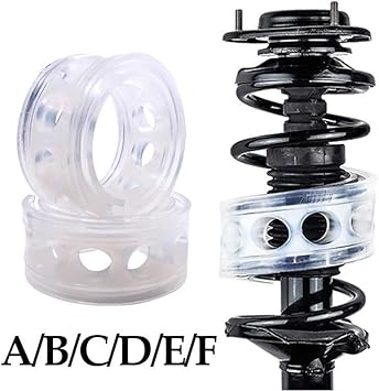 Amortisseur Amortisseurs Tampons Suspension Automobile 2 Pièces Tampons Voiture Amortisseurs À Ressort Couvertures Automobiles Protection en Caoutchouc dans Tampon À Ressort(Type-B Buffers) - Poukt