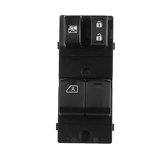 Commutateur de lève-vitre de porte de véhicule Interrupteur de vitre électrique pour Nissan pour Micra 2010-2018 254011HB0C 25401-1HB0C 25401-3BB0C 254013BB0C Accessoire automobile - Poukt