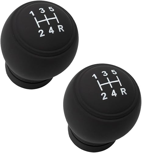 OUDQFCJ Decoration Voiture,Pommeaux de Leviers de Vitesse,Pommeau de Levier de Vitesses Manuel 5 Vitesses,Pommeau de Vitesse,Couvercle Universel Pommeau Levier Vitesse Voiture en Silicone - Poukt