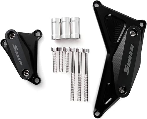 Accessoires de Moto pour BMW S1000R S 1000 R CNC Pom Cadre Curseur Moteur Stator Boîtier Économiseur Crash Pad Proctor Couverture Moto Accessoires 2013-2017 (Couleur : Rouge) - Poukt