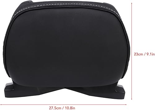 SIXRUN Coussin de Dossier de Moto pour Xmax 250, 300, TMAX 530, TMAX 560, Cuir PU avec éponge Haute densité, Installation Facile, Support Lombaire Supplémentaire, Apparence à la Mode - Poukt
