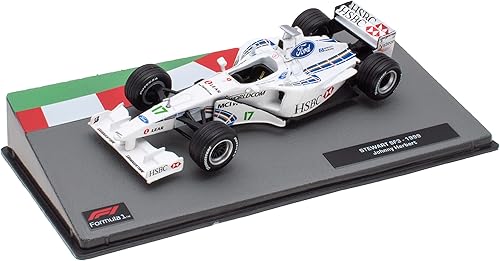 OPO 10 - Voiture Miniature Formule 1 1/43 Compatible avec Stewart SF3 - Johnny Herbert - 1999 - FD075 - Poukt