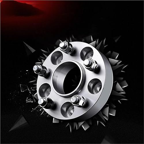 Élargisseurs Voie Auto Entretoise de Roue PCD 5x114,3 CB 67,1 mm M12x1,5 pour Ghibli pour Gran pour Turismo 1 pièce Elargisseurs Élargisseurs Voie sistema(1PC Black 25mm) - Poukt