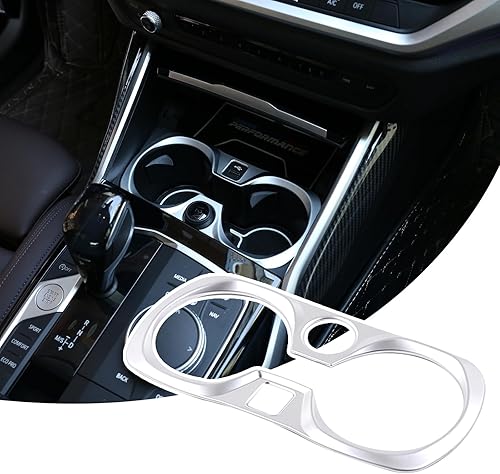 DIYUCAR Cadre décoratif en ABS chromé pour console centrale de voiture G20 G28 325li Série 3 2019 2020 2021 2022 (fibre de carbone) - Poukt