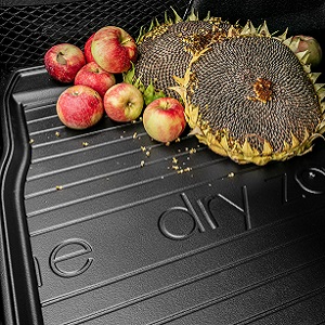 Tapis de coffre sur mesure protection caoutchouc antidérapant tapis de sol voiture organisateur 3D