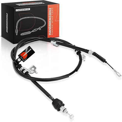 Frankberg 1x Câble de Frein à main Essieu Arrière Gauche Compatible avec Cee'D Hatchback ED 1.4L-2.0L Cee'D SW ED 1.4L-2.0L Pro Cee'D ED 1.4L-2.0L Remplacer# 59760-1H400 - Poukt