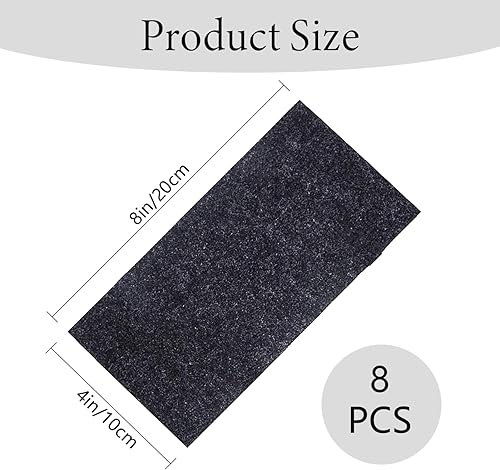 8 Pack Chiffon Nano Sparkle pour Rayures Voiture, Chiffon Magique Nano Multi-Usage, 2024 Upgrade Chiffon Anti Rayures pour Réparation de Petites Rayures sur Voiture (Noir Gris, 20x10cm) - Poukt