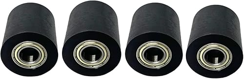 Lot de 4 roulements mécaniques pour poulies, galet tendeur, pour vélos de route et motos (6800zz-10 mm) - Poukt