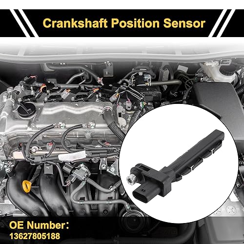 REPAIROCK 1 pièce N° 13627805188 Capteur de position de vilebrequin pour BMW 328d 2.0 Diesel 14-18 Moteur de voiture robuste Manivelle Capteur CKP - Poukt