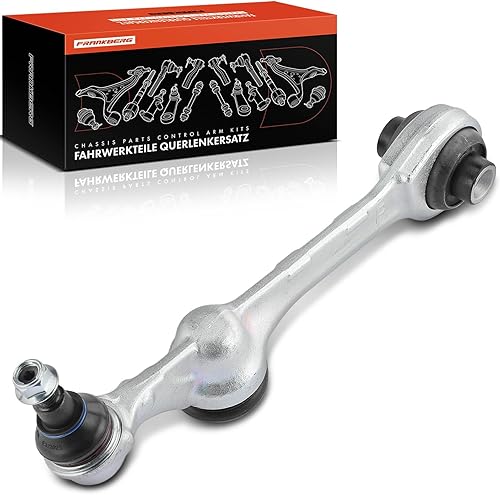 Frankberg 1 bras de suspension de roue avant droit inférieur arrière compatible avec Classe S W221 3.0L-6.2L 2005-2013 Replace # 2213308207 - Poukt