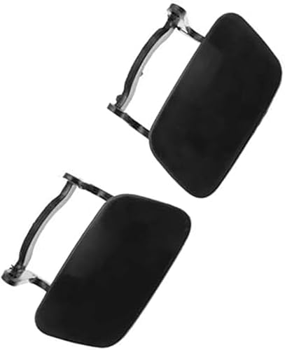 QASULER Capuchon de Protection de Lave-phares de Pare-Chocs Avant, for, A4 B8 2009-2012 8K0955275 8K0955276 Capuchon de Protection de Lave-phares Noir Capuchon de Protection de buse de Lave-phares Bo - Poukt