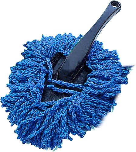 Époussieteur pour Intérieur Auto | Microfibre Douce pour Nettoyage Auto & Accessoires - Poignée Ergonomique & Multifonction pour Tableau de Bord, Pare-Brise et Vitres - Poukt