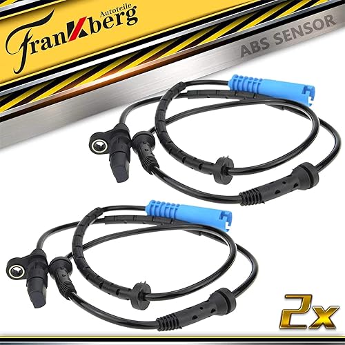 Frankberg 2x Capteur ABS Capteur de vitesse Radsensor Essieu Arrière Gauche Droite Compatible avec Série 5 Touring E39 520 523 525 528 530 540 1999-2004 34526756377 - Poukt