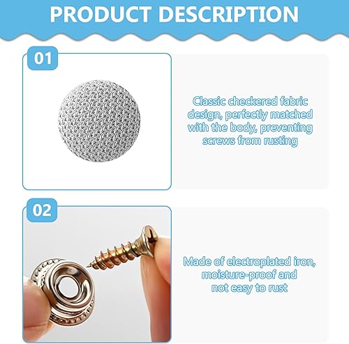 ONEBOOM Lot de 65 outils de réparation de ciel de toit, avec tournevis et mètre ruban, design classique, installation facile, pour voitures grises - Poukt