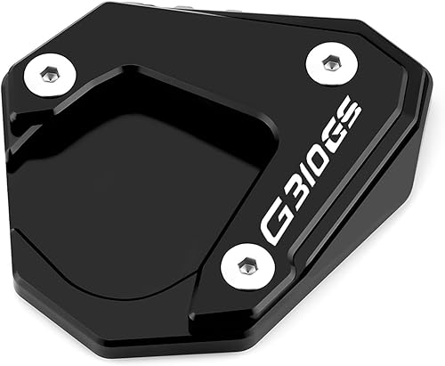 MKBHD MKHD Convient for BMW G310GS G310 GS G 310 GS 2019 2020-2024 Accessoires de Moto Pied béquille latérale agrandisseur de Pied Coussinet d'extension(G310GS Titanium) - Poukt