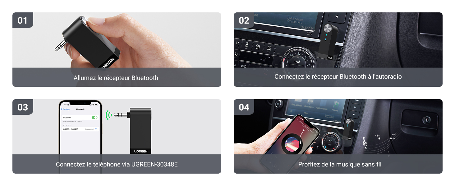 recepteur bluetooth jack
