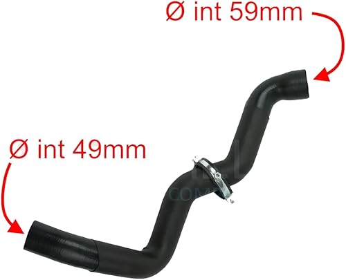 Manchon INTERCOOLER compatible avec tuyau turbo air Fiat Seici Suzuki SX4 1.9 1366079j50 NO RING - Poukt