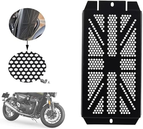 LAHTI Protection Radiateur Couvercle De Protection De Calandre pour Triumph Speed Twin Thruxton1200 Thruxton 1200 Speedmaster 2021 2022, Accessoires De Moto - Poukt