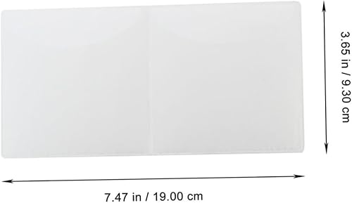 Gatuida 5pièces Autocollants Statique Pour Pare-brise Film Transparent Réutilisable Protection Rayures Dégâts Pour Inspection Annuelle Affichage Informations Véhicule - Poukt