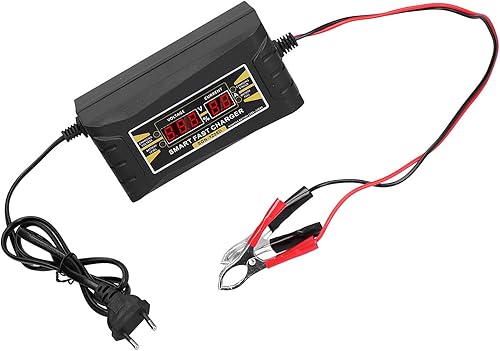 Mainteneur de batterie, chargeur de batterie multifonction désulfateur de batterie 12V 6A pour moto pour auto - Poukt