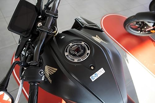 Tankpad Impression carbone pour bouchon de réservoir compatible avec Honda CB125R Gris X600068VA - Poukt