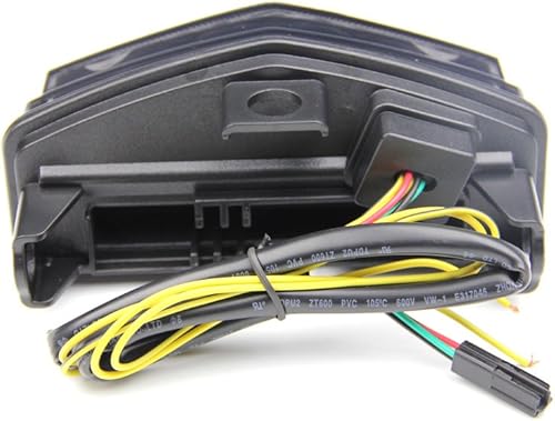 AVDB-moto Feu Stop Led Clignotants Intégrés compatible avec Hornet 600 2011-2015 & CB1000R 2008-2015 (Fumé) - Poukt