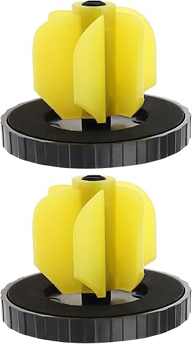 Bouchon de Carburant d'urgence Universel Remplacement Réservoir de Carburant Bouchon d'essence Couvercle de Gaz Universel Accessoires de Voiture Couvercle en Plastique Diamètre 70mm/2.75 Pouces - Poukt