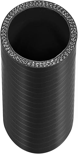 Tuyau D'Admission d'air Tuyau D'admission Turbo Noir 127 Mm 102 Mm 76 Mm 63 Mm 38 Mm 25 Mm 0,98'-5' ID Tuyau Coupleur en Silicone Droit Renforcé Durite Admission Air(48mm) - Poukt